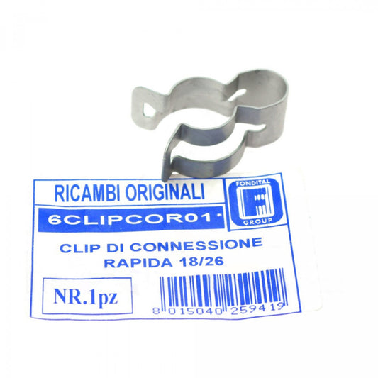 Clip (clamp) of Heating Circuit for Gas Boiler Fondital Antea, Itaca, Nova Florida Delfis, Orion 6CLIPCOR01
