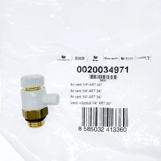 Drain tap 1/4" for gas boiler Protherm Leopard, Panther, Tiger v.17, electric boiler Scat v.11 0020034971