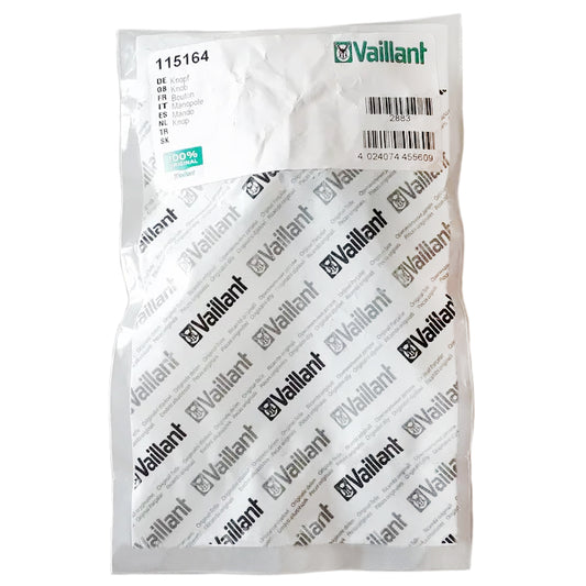 Control Knob (gray) for Gas Heater Vaillant atmoMAG, MAG mini 115164