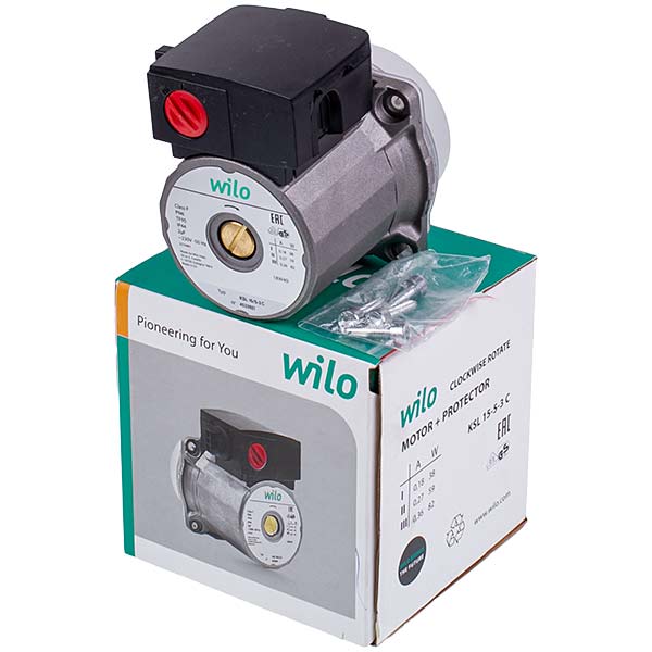Circulation Pump Wilo KSL 15/5-3C 82 W for Gas Boiler (universal)