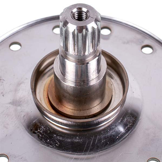 Drum Flange (Support) for Vertical Washing Machine Compatible with Electrolux (2 pcs, splines, stainless steel, under bearing 6203)