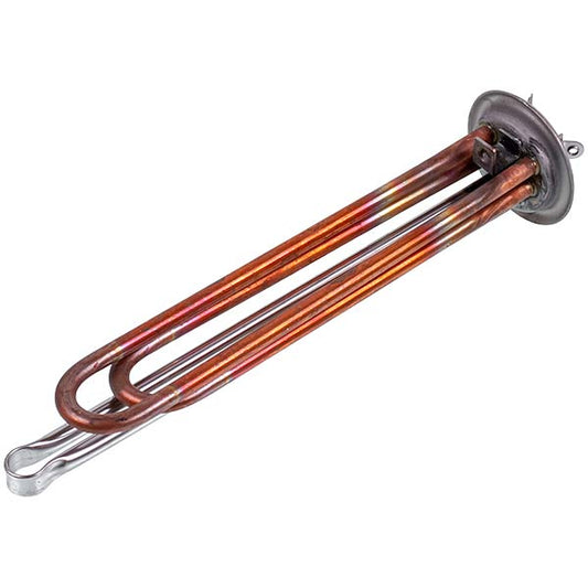 Heating Element for Water Heater Thermex 2000W (copper) flange 63mm, 2 tubes for sensor (for the anode M6)