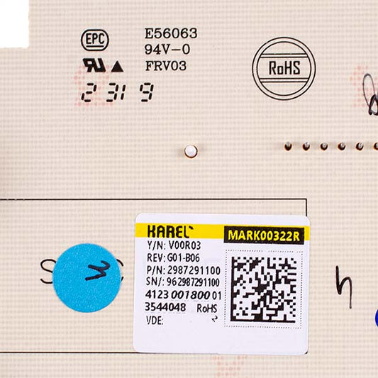 Control Module for Dryer Beko 2987290801