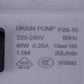 Washing Machine Drain Pump 15011 Drain Pump 40W P25-1E (copper winding)