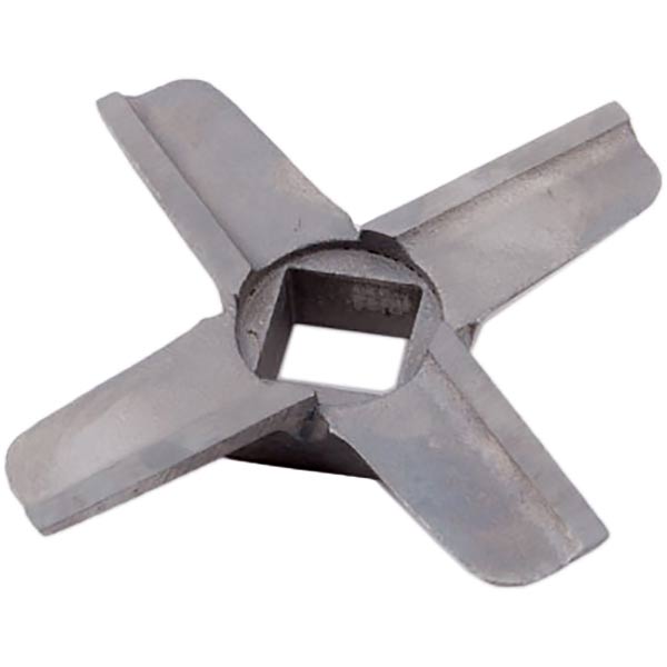 Meat Grinder Cross Knife Moulinex SS-193517 HV8 D=54mm s=9mm Hole=10x10mm
