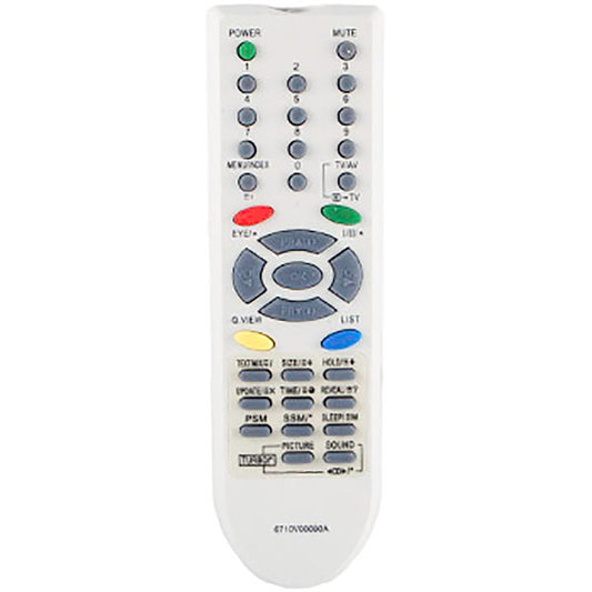TV Remote Control Compatible with LG 6710V00090A