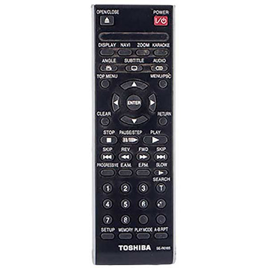 DVD-Player Remote Control Compatible with Toshiba SE-R0185
