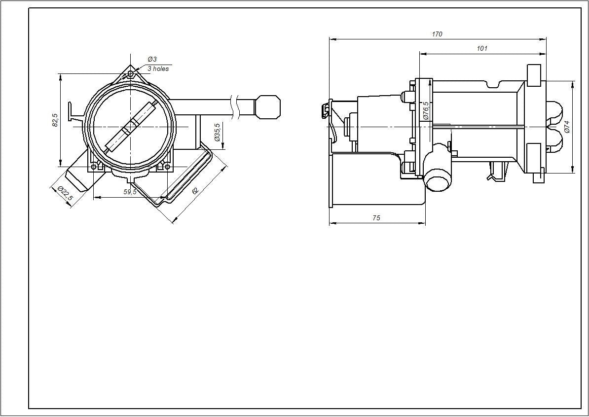 LG Washing Machine Drain Pump HG-173 30W 5859EN1004B