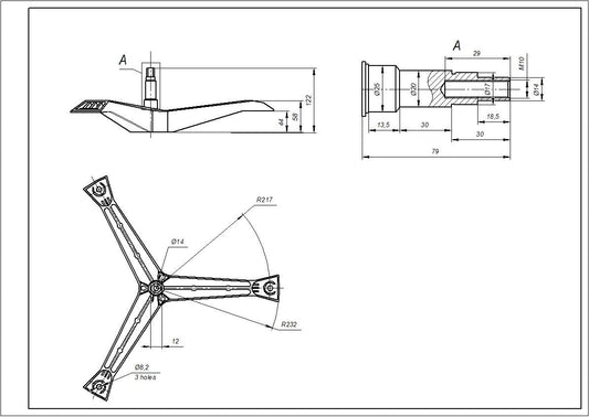 Samsung DC97-01819B Drum Spider For Washing Machine