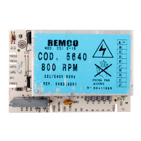 Ardo Washing Machine Control Module 546009001