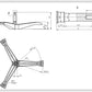 Drum Spider For Washing Machine Samsung DC97-11292A L shaft=97mm, M10