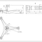 Samsung Drum Spider DC97-15182A for Washing Machine