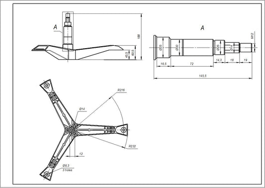 Samsung Drum Spider DC97-01115A For Washing Machine