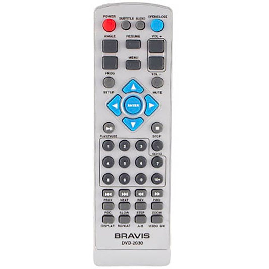 DVD-player Remote Control Compatible with Bravis DVD2030