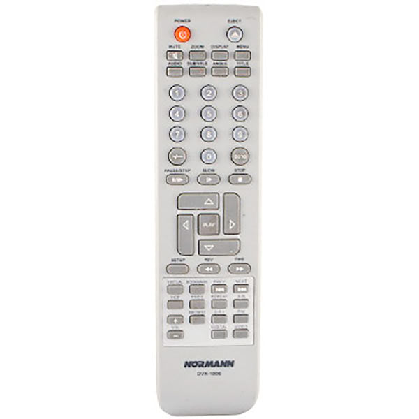 DVD-Player Remote Control Compatible with Normann DVX-1806