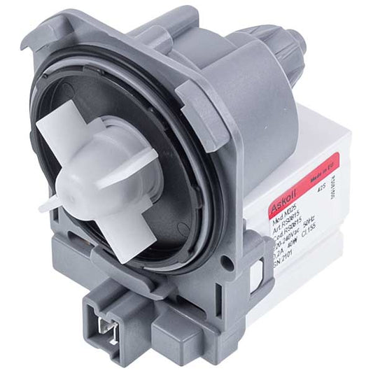 Universal Washing Machine Drain Pump Askoll 30W M50 RC0036 Compatible with Indesit C00266228