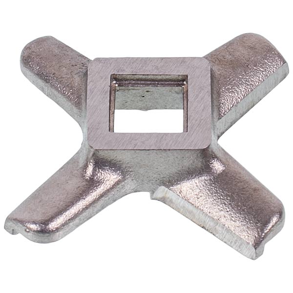 Meat Grinder Cross Knife DeLonghi KMG1200 6020070029 D=54mm s=10mm Hole=10.5x10.5mm