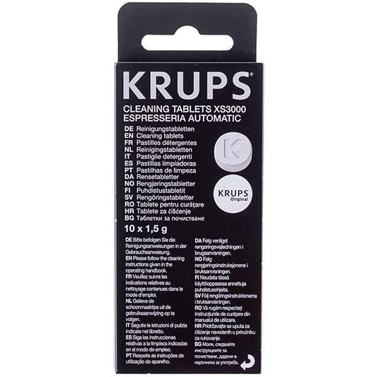 Krups Coffee Machine Descaling Tablets XS300010