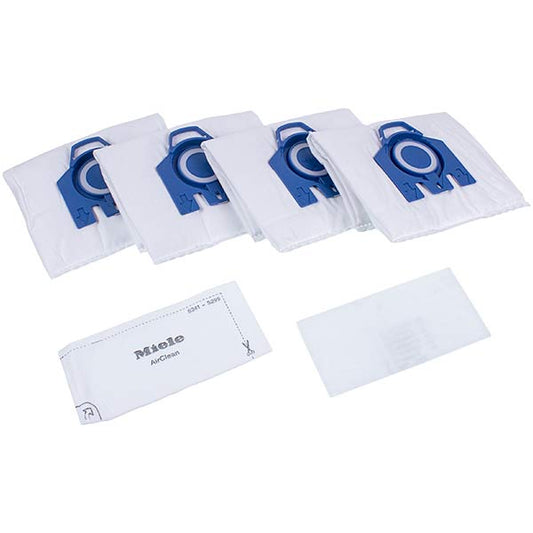 Dust Bag Set HyClean 3D GN + Filters for Vacuum Cleaner Miele 41996572D 9153500