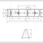 Washing Machine Drum Paddle compatible with LG 4432EN2002A