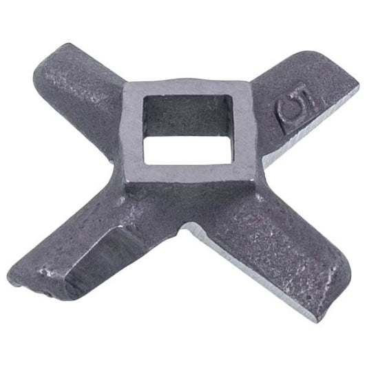 Meat Grinder Cross Knife Compatible with Philips HR3952/01 996500043315 NR5 D=46mm s=9mm Hole=9x9mm