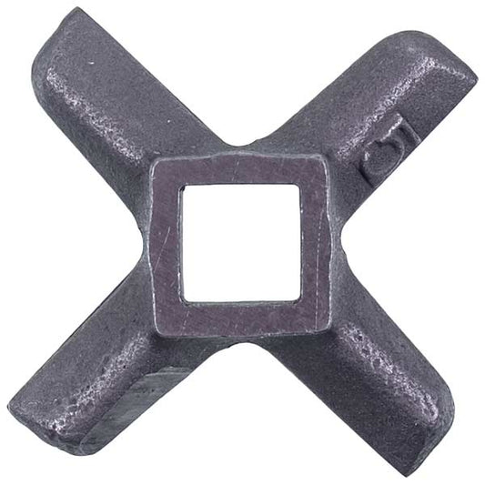 Meat Grinder Cross Knife Compatible with Philips HR3952/01 996500043315 NR5 D=46mm s=9mm Hole=9x9mm