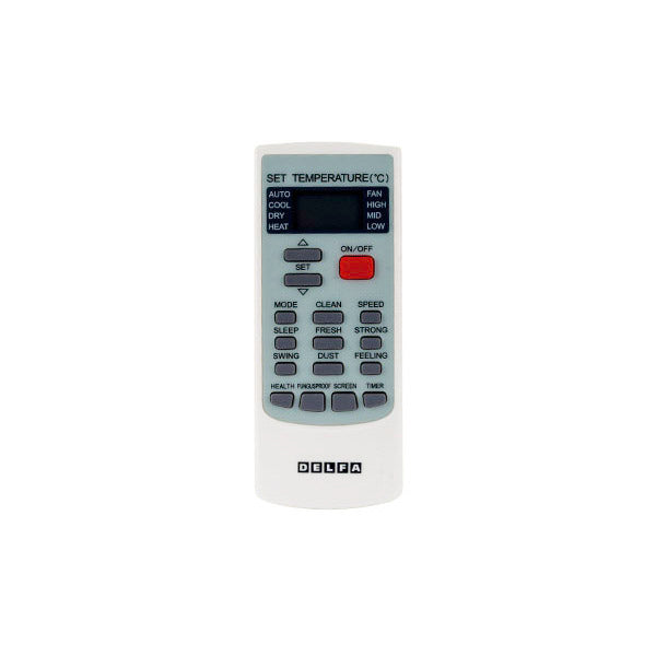 Air Conditioner Remote Control Compatible with Delfa YKR-H/002E