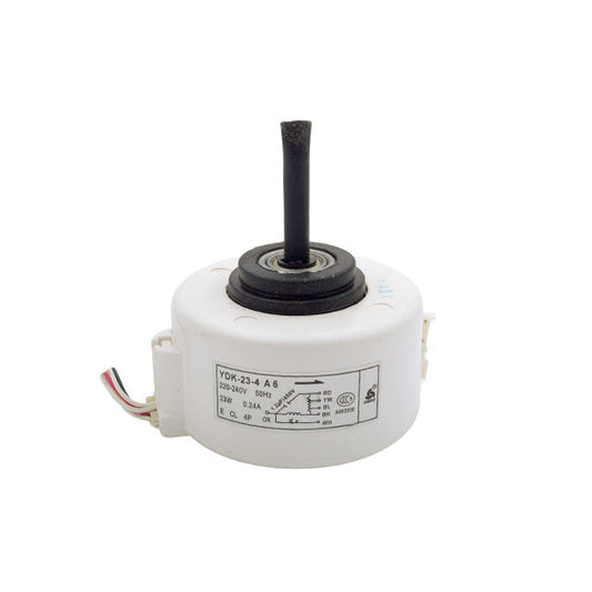 Indoor Unit Motor For Air Conditioner Beko 9197600081 YDK-23-4 A6 23W 240V 0.18A, stem 38x8mm (counterclockwise)