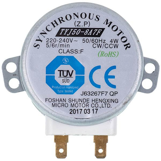 Microwave Turntable Motor Panasonic A63267F40QP TYJ50-8A7F 5/6r/min 220V 3.3/2.8W H(stem)=14mm