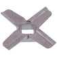 Meat Grinder Cross Knife Gorenje 280547 D=55.5mm s=10mm Hole=10x10mm NR8