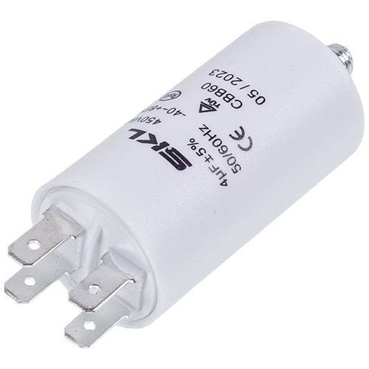 Washing Machine Capacitor 4uF 450V CAP507UN