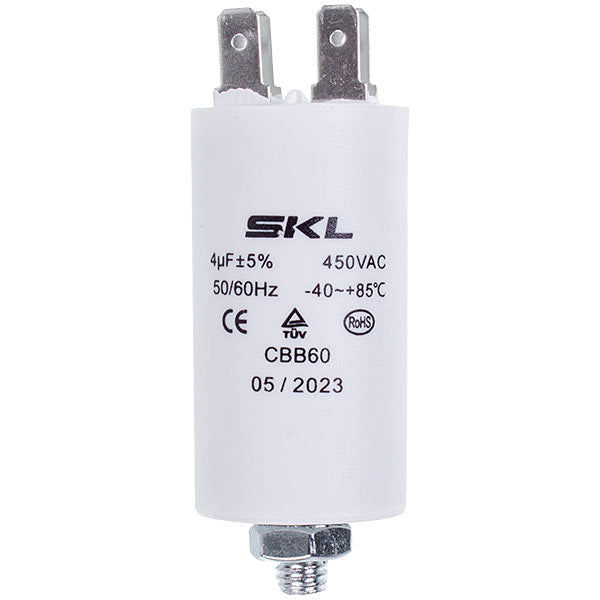 Washing Machine Capacitor 4uF 450V CAP507UN