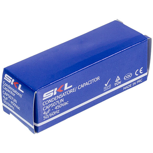 Washing Machine Capacitor 4uF 450V CAP507UN