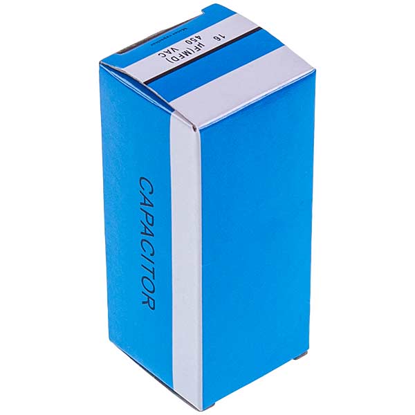 in.co. Washing Machine Capacitor 16uF 450V CBB60