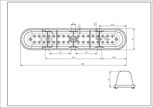 Atlant Washing Machine Drum Paddle 773522401700