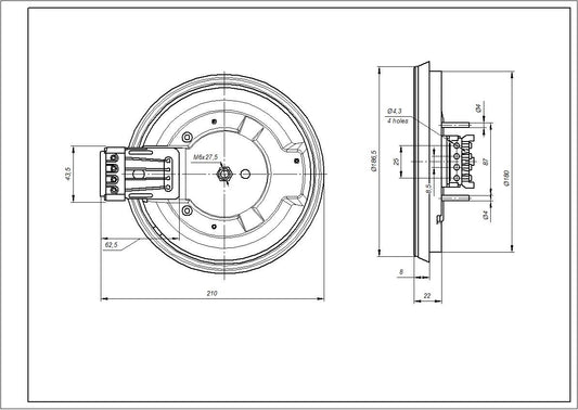 Gorenje Hotplate Element 388871 D=180mm, 2000W