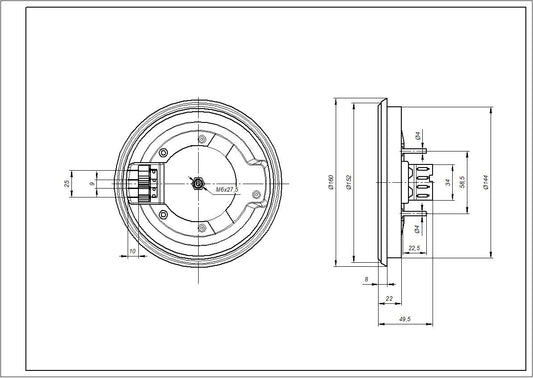 Beko Hotplate Element D=145mm 1000W 162200007