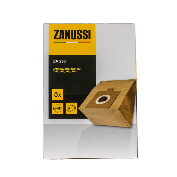 Paper Dust Bag Set (5pcs) for Vacuum Cleaner Zanussi ZA236 900166461