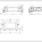 Washing Machine Door Hinge 00171269 Compatible with Bosch