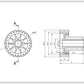 Kenwood Meat Grinder Middle Gear KW715563