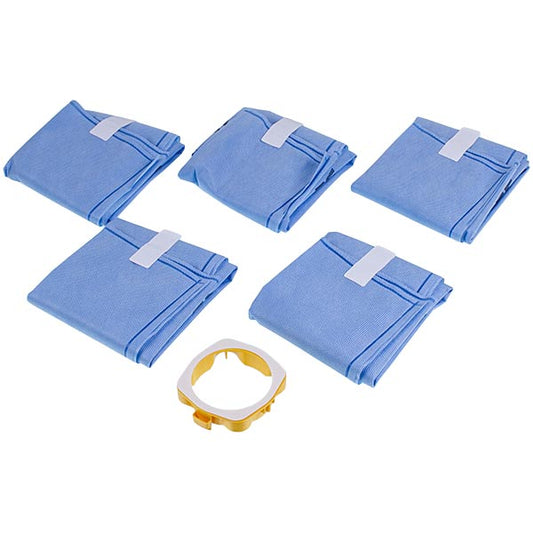 Dust Bag Set (5pcs) Wonderbag Classic + Adapter for Vacuum Cleaner Rowenta WB406