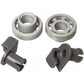 Bosch Dishwasher Upper Basket Wheels 00424717 - Pack of 2