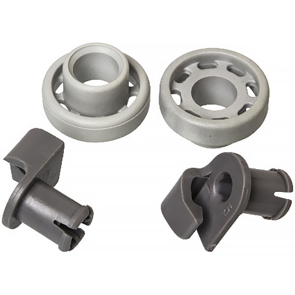 Bosch Dishwasher Upper Basket Wheels 00424717 - Pack of 2