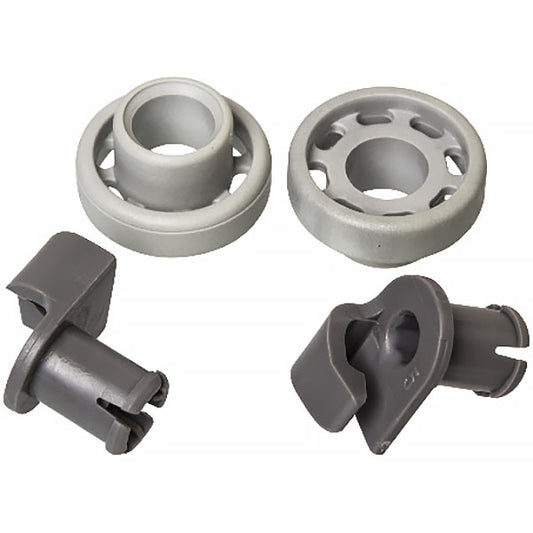 Bosch Dishwasher Upper Basket Wheels 00424717 - Pack of 2