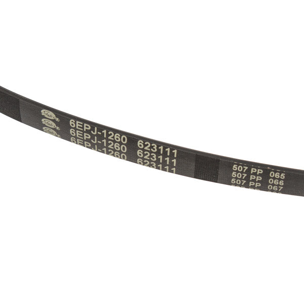 Belt for Washing Machine Gorenje 623111 Optibelt 1260J6 EPJ black