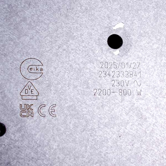 Hotplate Element Gorenje 940241 D=210/120mm 2200/800W