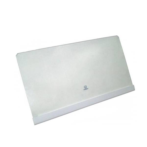 Indesit C00263217 Fridge Glass Shelf Above The Vegetable Section