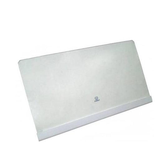 Indesit C00263217 Fridge Glass Shelf Above The Vegetable Section