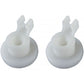 Bosch Dishwasher Upper Basket Wheel With Axis 00382452. 2 In Pack.