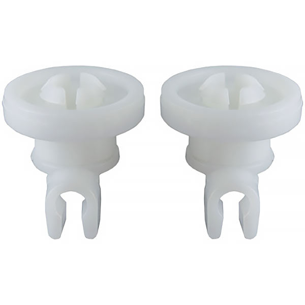 Bosch Dishwasher Upper Basket Wheel With Axis 00382452. 2 In Pack.